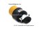 หัวปลั๊กไฟยาง 2 ขา ตัวเมีย (F) HALOSHI (15A 220-240V) มีตัวล็อกสาย