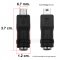 หัวแปลง Mini USB 5 Pins ตัวผู้ (M) to DC 5.5x2.1 ตัวเมีย (F)