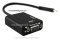 สายแปลง Mini HDMI > VGA+Audio ยาว 20 เซนติเมตร
