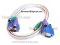 (ของหมด) สายต่ออุปกรณ์ KVM Switch แบบ PS2 (VGA+2PS2) ยาว 1.8 เมตร