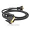สาย VGA RGB (3+6) ยาว 1 เมตร หัวทอง (15 Pins M>M) Deluxe