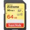 Sandisk Extreme SD Card 4K (SDXC 90M/S) 64GB  (5Y Synnex)