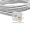 สายโทรศัพท์บ้าน (Telephone Cable) เข้าหัวสำเร็จรูป RJ11 6P2C