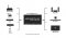(ของหมด) HDMI (V1.4 3D 1080P) Switcher เข้า 4 ออก 1 + Remote (MHL+ARC)