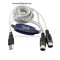 USB to MIDI Cable ต่อคอมพ์ออกคีย์บอร์ดเพลง เครื่องเสียง (2M) Win8