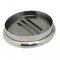 Pewter Soap Dish /  W: 10.5  H: 2 cms.