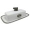 Porcelain Butter Dish w/Pewter Décor