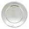 Pewter Plain Wide Border Large Plate