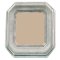Pewter Octagon Photo frame / 12 x 12 cms. / photo: 3 x 3 inch.