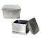 Pewter Vintage Style Plain Square Box