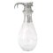 Glass Decanter Pewter Décor