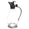 Glass Decanter Pewter Décor