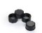 For 4 ml Screw top vial Dai. 13 mm, Black screw polypropylene cap with PTFE/Nature Silicone septa