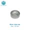 20 mm silver cap