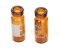 2 ml USP 1 amber crimp top vial with patch