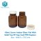 60 ml amber reagent bottle with white PP cap and PTFE sept