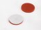 Φ9*1mm Crossed Pre-Slited White PTFE/Red Silicone Septa, 100 pcs/pack