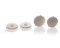 Beige PTFE/Silicone Star Septa Withstand High Temperature, 100 pcs/pack