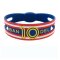 BANDEL bracelet ワールドフットボール　アメリカredxnavyxyellow