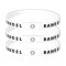 line bracelet 3 piece set white