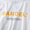 GHOST XL-LOGO T-shirts BAN-T011 whitexneonorange