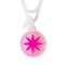 collection line GHOST necklace 19-03 pink