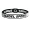 BANDEL SPORT string bracelet WhitexBlack
