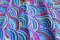 Free Spirits Fabrics Kaffe Fassete Collective Rainbows Blue