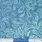 Benartex Batik Fabrics Blue Paisley