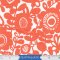 Free Spirits Fabrics Eloisa Kukkia Orange