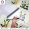 สติ๊กเกอร์ติดกระปุกยา Sticker Polyester (PET เงินด้าน 50 ไมครอน)