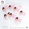 Sticker Pop Up Polyester Die-Cut พิเศษ (ขาวเงา 50 ไมครอน)