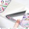 สติ๊กเกอร์ Sticker Foil (ฟรอยด์เงินเงา 50M) รองหลังกล๊าสซีน