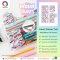 สติ๊กเกอร์ฟรอยด์ Sticker Foil (ฟรอยด์เงินเงา 50M) รองหลังกล๊าสซีน