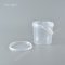 ถัง Safety Seal กลม PP  840 ml + ฝาใส + หูหิ้ว (NO.1625)