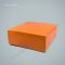 กล่องเค้ก กระดาษ 24x24x9.5cm สีส้ม (2 ปอนด์)