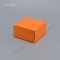 กล่องเค้ก กระดาษ 11x11x6cm สีส้ม