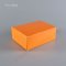 กล่องเค้ก กระดาษ 12x16x6cm สีส้ม