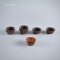 กระทง C25*18 mm สีน้ำตาลไม่เคลือบ