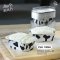ถาดฟอยล์ ลายวัว 4003 + ฝา (Cow Print Foil Tray)