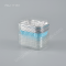 ถาดฟอยล์ ฟ้าลายจุด 4004 +ฝา (Blue Polka Dot Foil Tray)