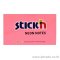 กระดาษโน้ต Stick N 3"x5" คละสีนีออน (แพ็ค 5 เล่ม)