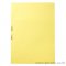 แฟ้มเจาะกระดาษสันพับ ใบโพธิ์ F4 403 สีเหลือง