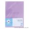 แฟ้มซองพลาสติก 1 ชั้น ออร์ก้า A4 สีชมพู (แพ็ค 12 เล่ม)