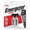 ถ่านอัลคาไลน์ Energizer AA (แพ็ค 2 ก้อน)