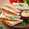 Korean Spicy Cheese Quesadilla