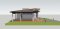 แบบบ้านโมเดิร์นเกษตรเกาะพะงันมีที่จอดรถยนต์ BluePrint-0036