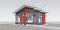 แบบบ้าน2ห้องนอน2ห้องน้ำเกษตรพอใจ BluePrint-0160