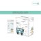 KENKOU MEDICAL FACE MASK 1X2 PCS X100 SHEETS - WHITE