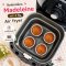 พิมพ์เทฟล่อนรูปหอย 4 ชิ้น Air Fryer Chefmade